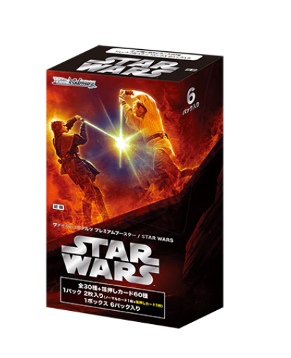 Weiss Schwarz TCG: Premium Booster STAR WARS Pack