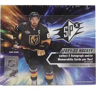 Upper Deck: 2021/22 SPx Hockey Hobby Box