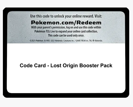 Pokémon: 100 Random Online Code Cards
