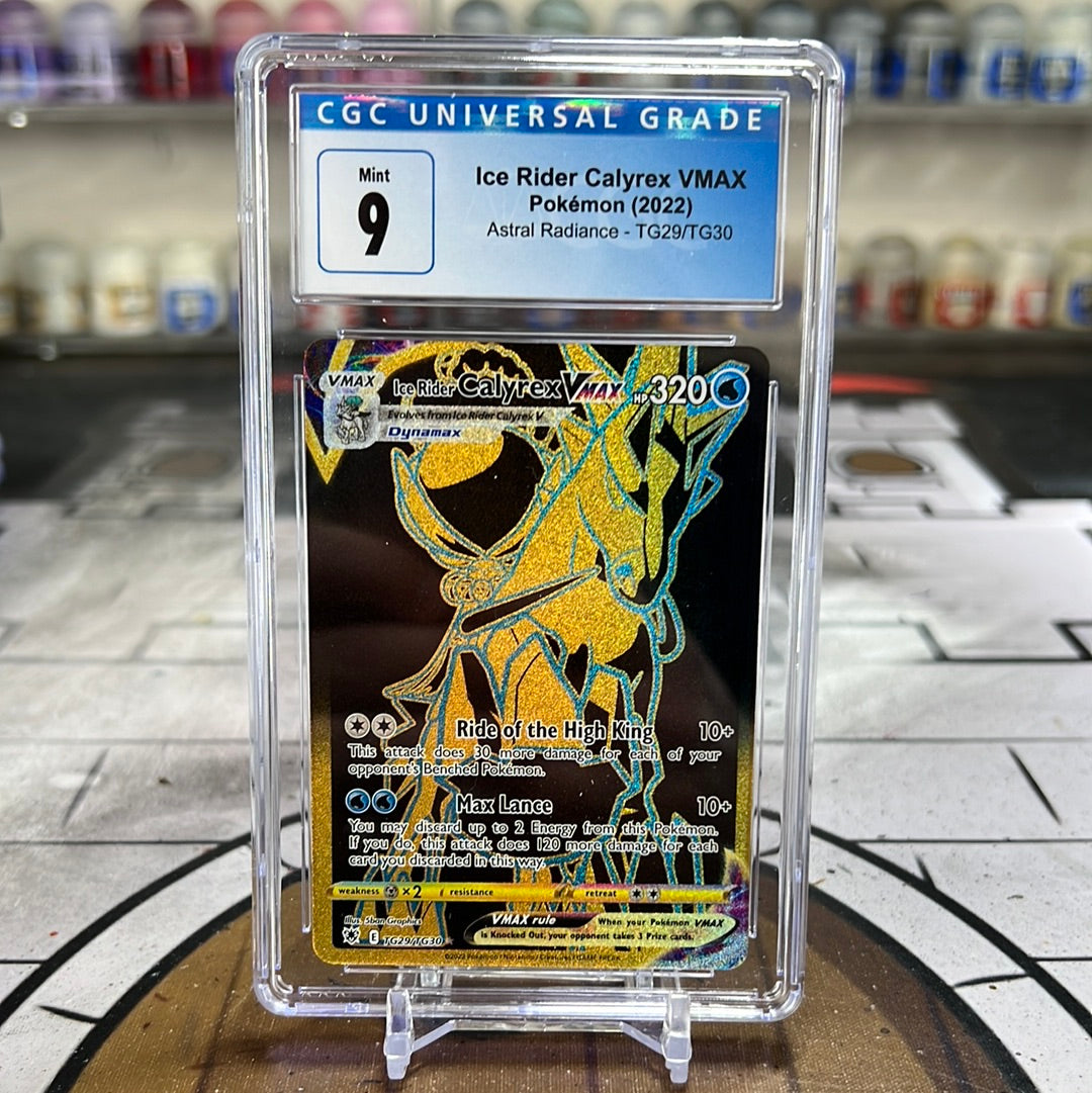Pokémon: Ice Rider Calyrex VMAX Slab