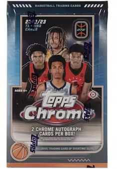 Topps: Chrome OTE Basketball 22/23