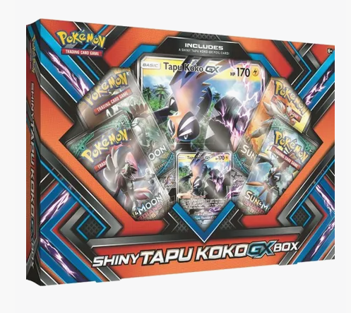 Pokémon: Shiny Tapu Koko GX Box